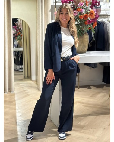 Blazer Tijdloos Model Navy Blauw