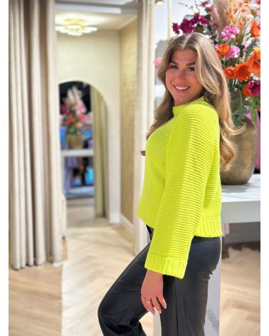 Trui Selda Lime
