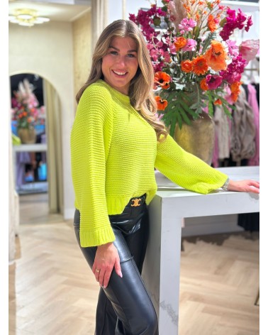 Trui Selda Lime