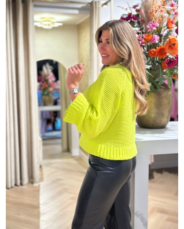 Trui Selda Lime