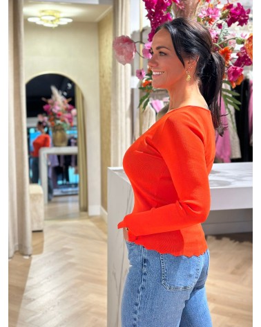 Top Sandy Oranje