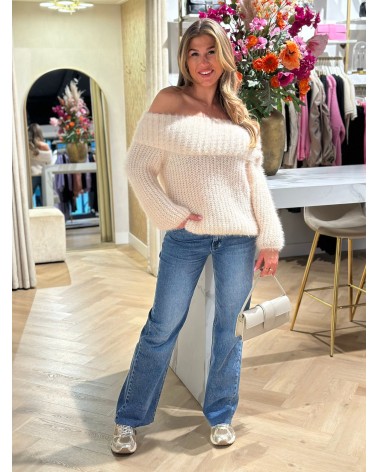 Jeans Queen Hearts Recht Model Lichte Wassing