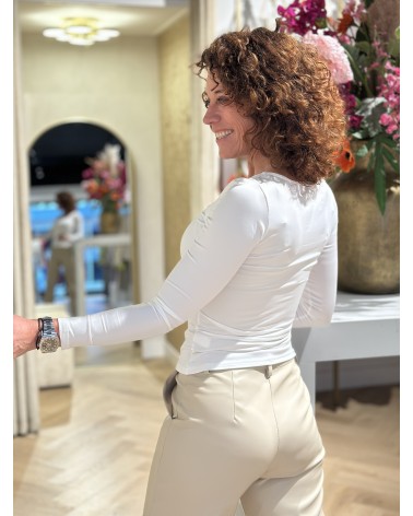Top Mila Wit