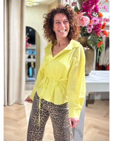 Blouse Geel Taileerbaar