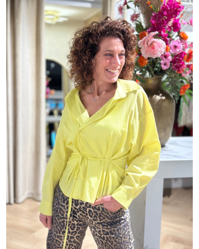 Blouse Geel Taileerbaar