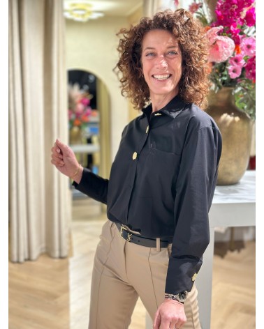 Blouse Zwart Ambika