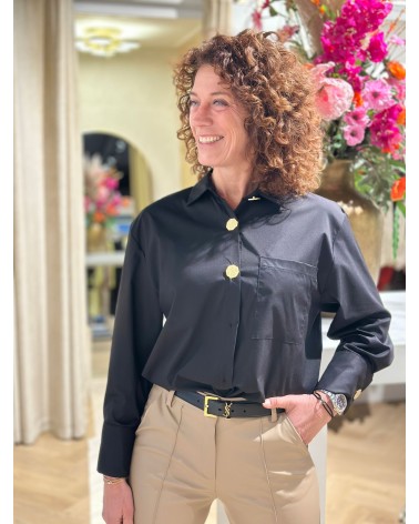 Blouse Zwart Ambika