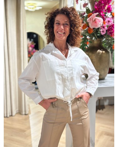 Blouse Cropped Wit