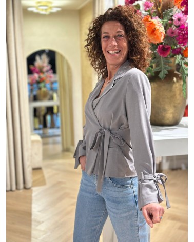 Blazer Getailleerd Cropped Model Ambika