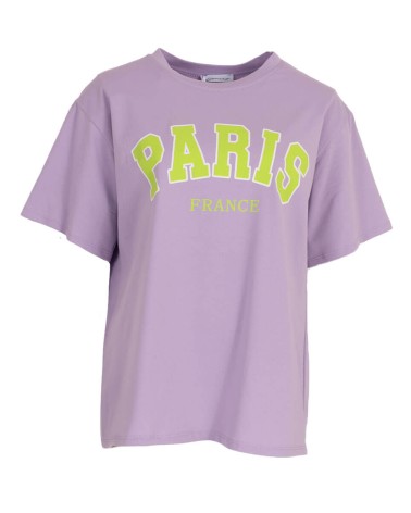 T-Shirt Paris Lila