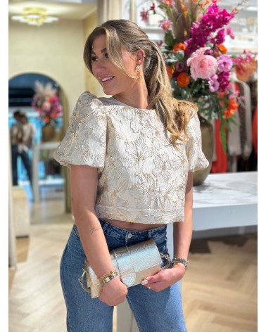 Top Glamour Beige