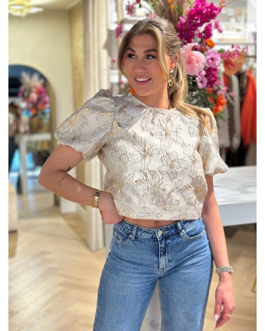 Top Glamour Beige