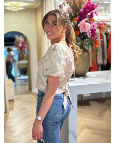 Top Glamour Beige