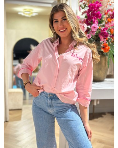 Blouse St Tropez Roze