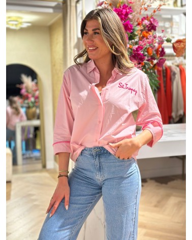 Blouse St Tropez Roze