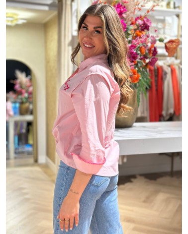 Blouse St Tropez Roze