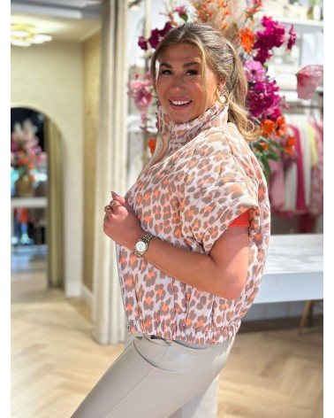 Bodywarmer Leopard Print