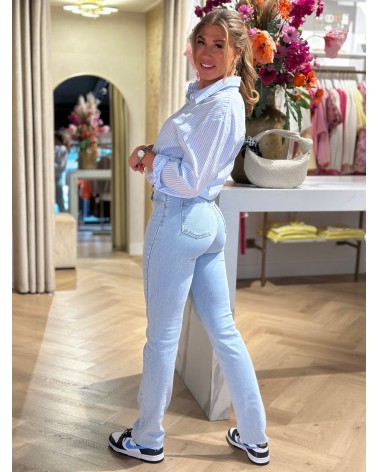 Broek straightleg Perfecte pasvorm Extra Long