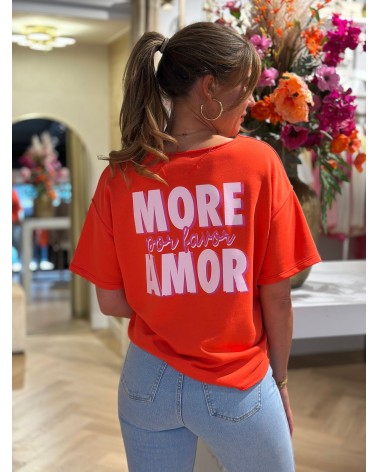 Top More Amore Oranje