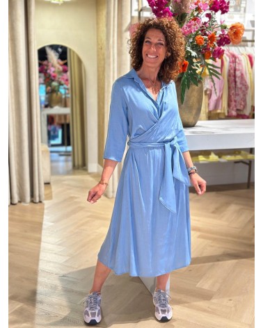 Jurk Gaby Blauw