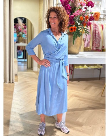 Jurk Gaby Blauw