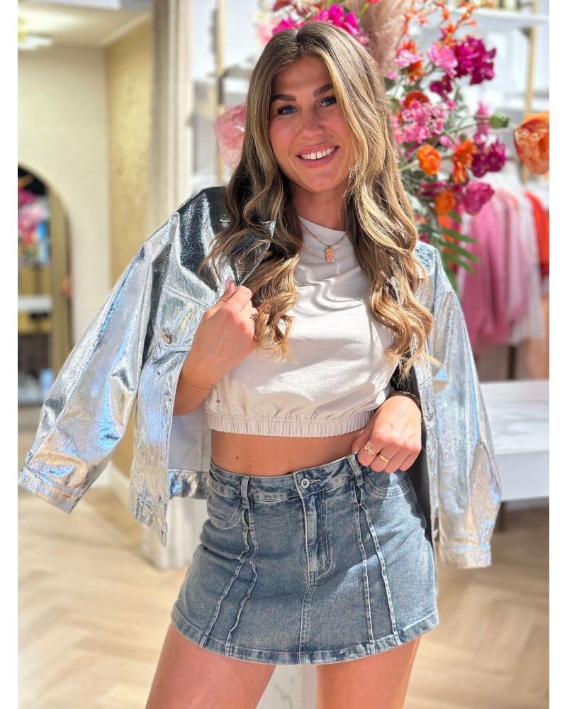 Jas Coachella Zilver