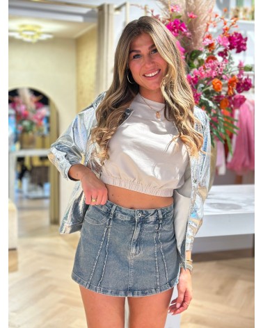 Jas Coachella Zilver