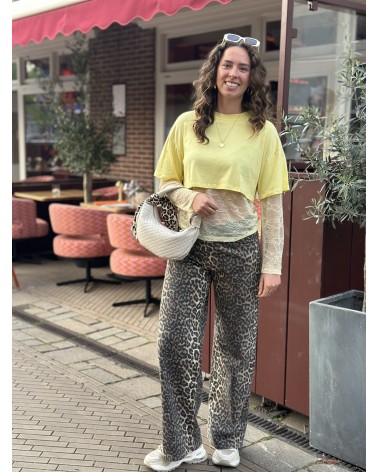 Shirt Pacha Geel