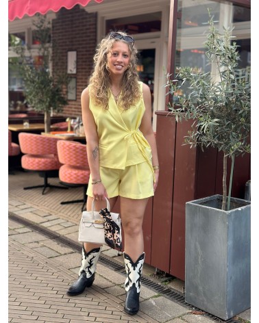 Gilet LouLou Geel