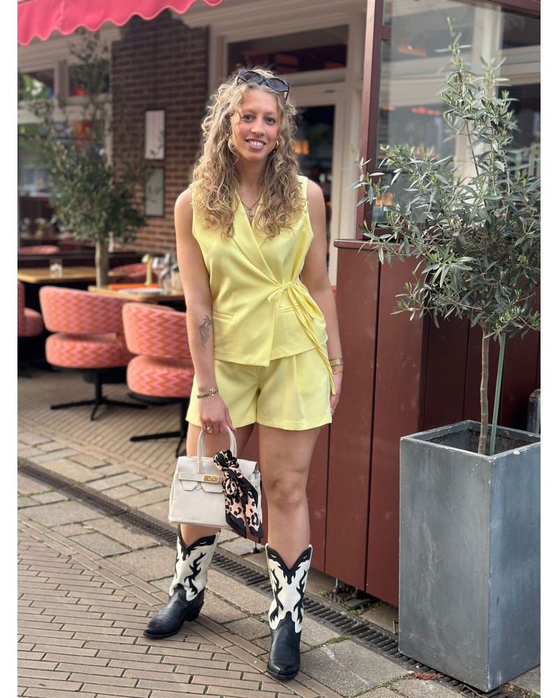 Gilet LouLou Geel