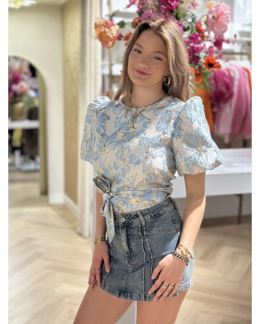Top Glamour Lichtblauw