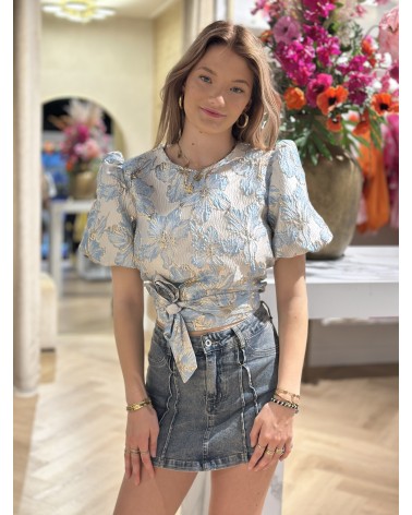 Top Glamour Lichtblauw
