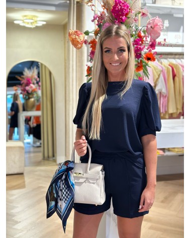 Top Chiara Navy Blauw