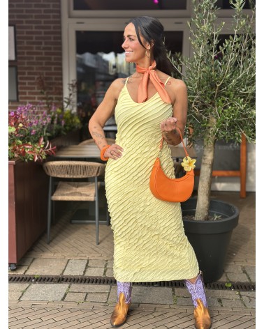 Jurk Vera Geel