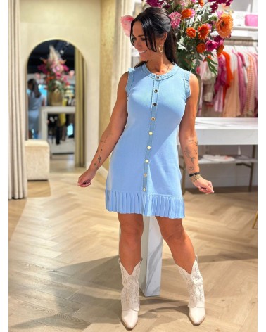 Jurk Julie Stretch Blauw