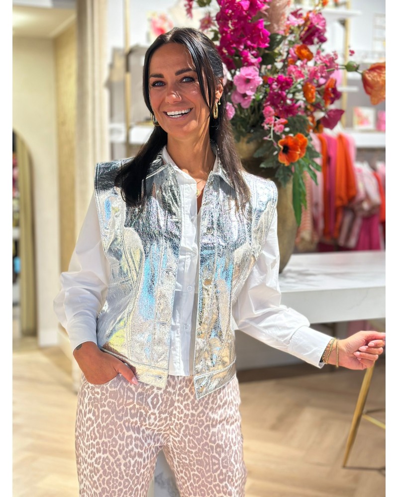 Gilet Coachella Zilver
