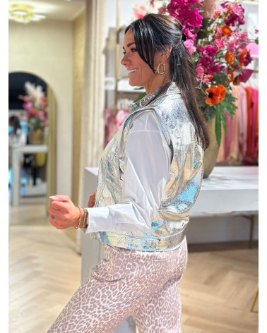 Gilet Coachella Zilver