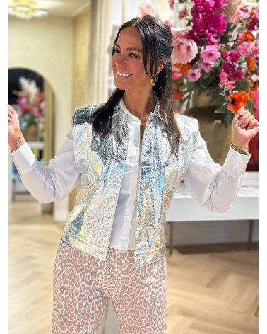 Gilet Coachella Zilver