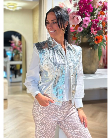 Gilet Coachella Zilver
