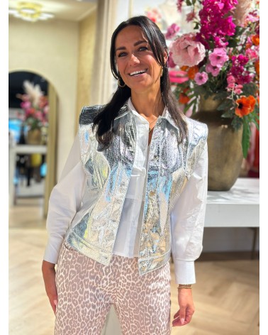 Gilet Coachella Zilver