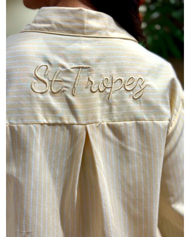 Blouse Stripe Butterscotch Geel