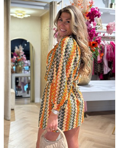 Jurk Quinty Oranje