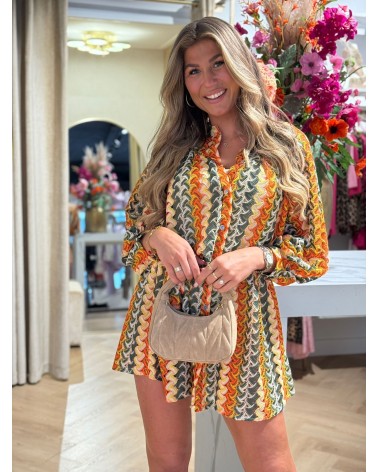Jurk Quinty Oranje