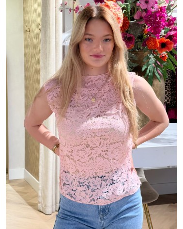 Top Lace Jazzy Roze