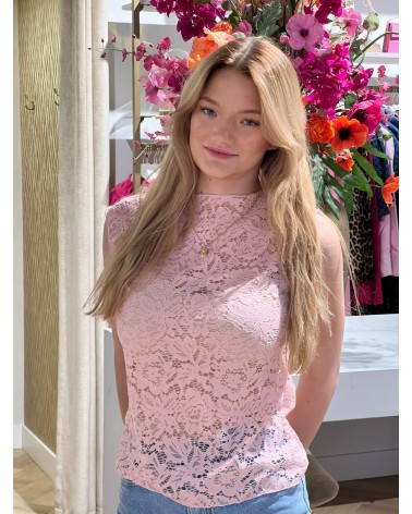 Top Lace Jazzy Roze