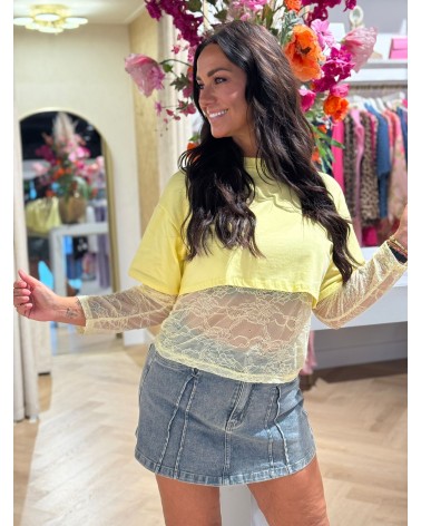 Shirt Pacha Geel