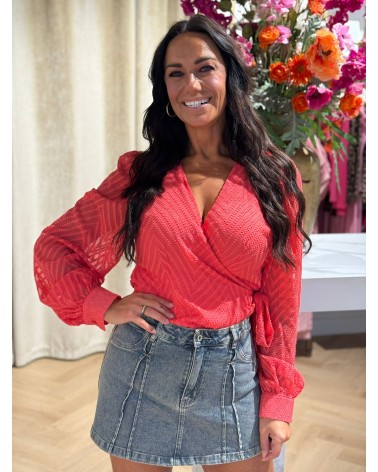 Blouse Coral