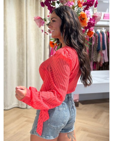 Blouse Coral