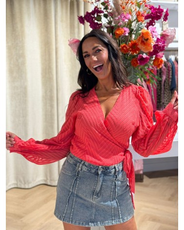 Blouse Coral