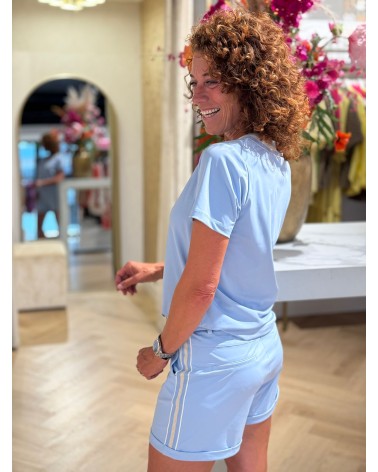 Short Jill Travelstof Baby Blauw